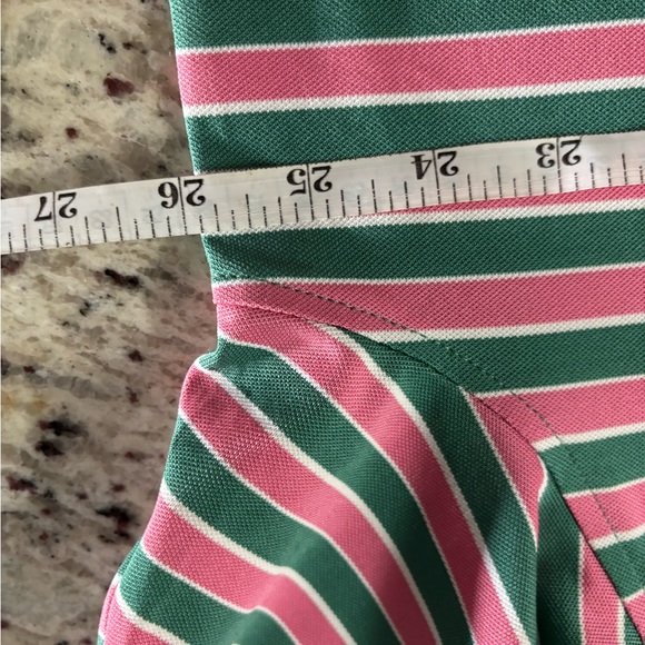 PETER MILLAR Summer Comfort Striped Golf Polo Shirt  Lightweight Size XL - Picture 5 of 7